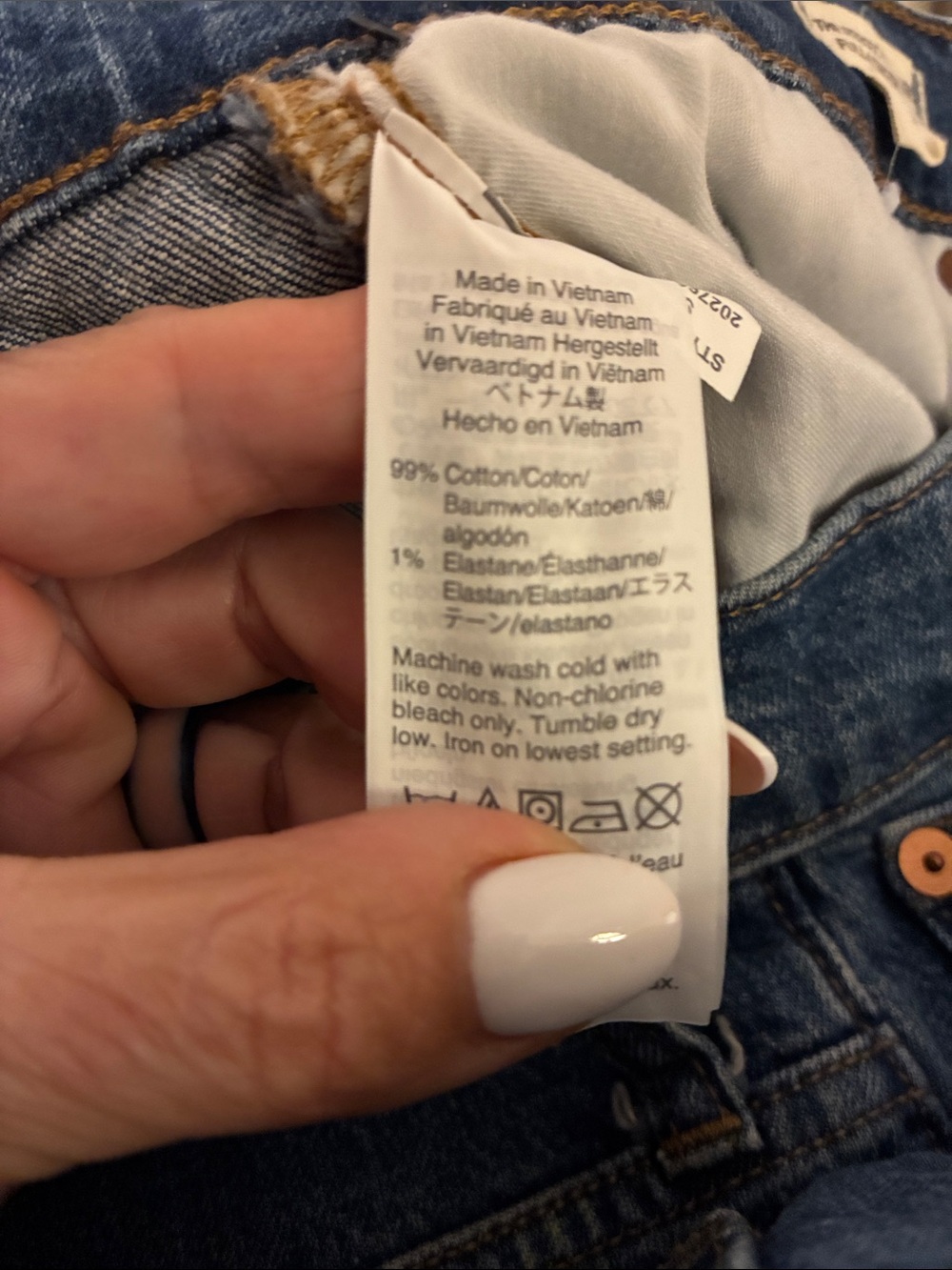 Madewell The Perfect Vintage Jean Straight Medium Wash Women’s 30 Stretch denim - Picture 6 of 14